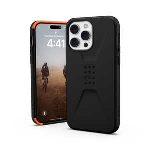 UAG CIVILIAN ブラック iPhone 14 Pro Max用 UAGIPH22LBCBK