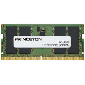 �v�����X�g�� ���ݗp������ �m�[�gPC�p DDR5-4800 SODIMM[SO-DIMM DDR5 /8GB /1��] PN5-4800-8G