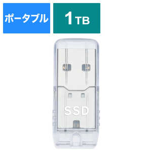 プリンストン 外付けSSD USB-A 接続 PC・TV 両対応、PS5 対応( Chrome/ Mac/ Windows11/10 対応) ［1TB /ポータブル型］ PHD-USSD-1T