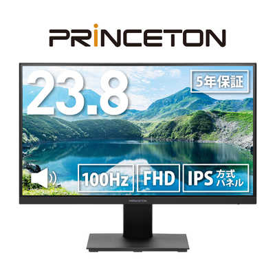 プリンストン モニター Type-C対応 IPSパネル スピーカー内蔵［23.8型 