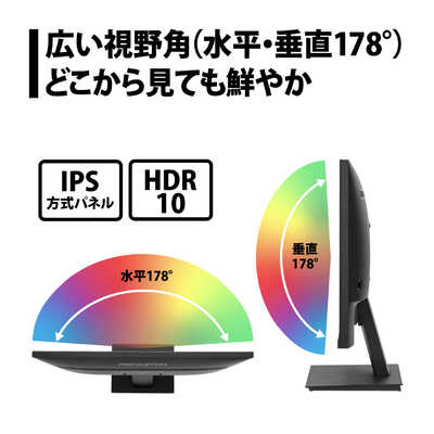 プリンストン モニター Type-C対応 IPSパネル スピーカー内蔵［23.8型