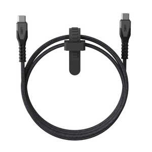 UAG KEVLAR CORE USB-C TO C POWER CABLE(ブラック/グレイ) UAG-CBL-CC-BK/GY