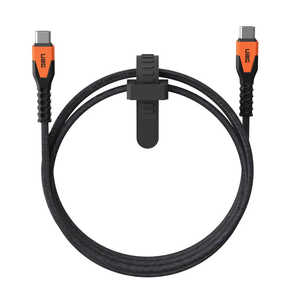 UAG KEVLAR CORE USB-C TO C POWER CABLE(ブラック/オレンジ) UAG-CBL-CC-BK/OR UAG KEVLAR CORE USB-C TO C POWER CABLE(ブラック/オレンジ) UAG-CBL-CC-BK/OR