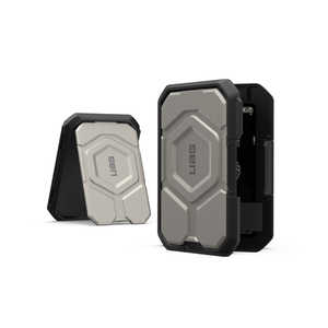 UAG 社製 Magnetic Wallet w Stand(ブラック/チタン) UAG-MWS-BK/TI UAG 社製 Magnetic Wallet w Stand(ブラック/チタン) UAG-MWS-BK/TI