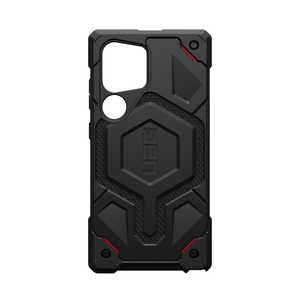 UAG Galaxy S24 Ultra 対応マグネット式 ワイヤレス 充電 対応 MONARCH PRO (日本正規代理店品) ケブラーブラック UAG-GLXS24U-PMS-KB