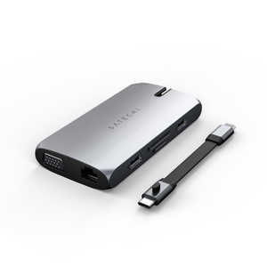 SATECHI Satechi USB-C On-the-Go マルチポートアダプター スペースグレイ PST-UCMBAM SATECHI Satechi USB-C On-the-Go マルチポートアダプター スペースグレイ PST-UCMBAM