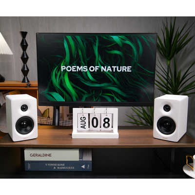 PCスピーカー M60 ホワイト EDIFIRE コンパクトデスクトップ2.0スピーカー M60 ホワイト ED-M60-WH