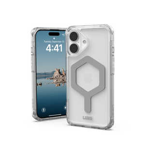 UAG iPhone 16 耐衝撃ケース MAGSAFE対応 PLYO アイス/シルバー UAG-IPH24MB-YMS-I/S UAG iPhone 16 耐衝撃ケース MAGSAFE対応 PLYO アイス/シルバー UAG-IPH24MB-YMS-I/S