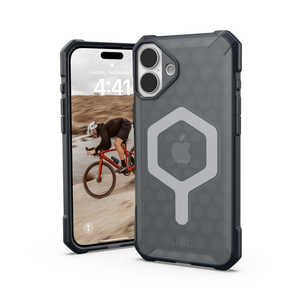 UAG iPhone 16 Plus 耐衝撃ケース MAGSAFE対応 ESSENTIAL ARMOR アッシュ UAG-IPH24LB-EMS-AS
