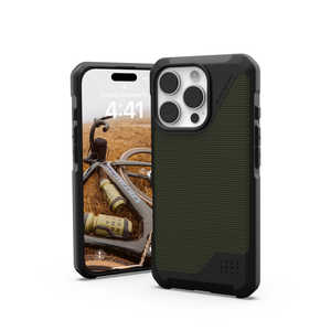 UAG iPhone 16 Pro 耐衝撃ケース MAGSAGE対応 METROPOLIS LT ケブラーオリーブ UAG-IPH24MA-FLTM-KO UAG iPhone 16 Pro 耐衝撃ケース MAGSAGE対応 METROPOLIS LT ケブラーオリーブ UAG-IPH24MA-FLTM-KO