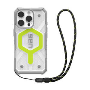 UAG iPhone 16 Pro 耐衝撃ケース MAGSAFE対応 PATHFINDER CLEAR (ランヤード同梱) アクティブネオン UAG-IPH24MA-MS-AN/L UAG iPhone 16 Pro 耐衝撃ケース MAGSAFE対応 PATHFINDER CLEAR (ランヤード同梱) アクティブネオン UAG-IPH24MA-MS-AN/L