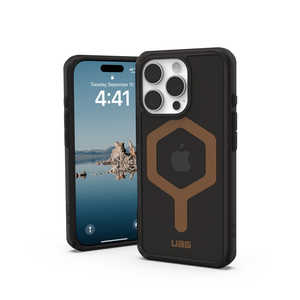 UAG iPhone 16 Pro 耐衝撃ケース MAGSAFE対応 PLYO ブラック/ブロンズ UAG-IPH24MA-YMS-B/B UAG iPhone 16 Pro 耐衝撃ケース MAGSAFE対応 PLYO ブラック/ブロンズ UAG-IPH24MA-YMS-B/B