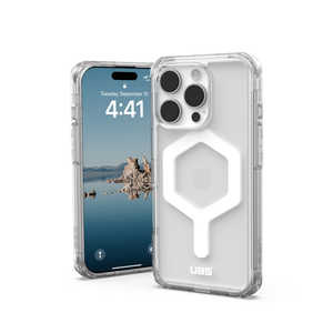UAG iPhone 16 Pro 耐衝撃ケース MAGSAFE対応 PLYO アイス/ホワイト UAG-IPH24MA-YMS-I/W