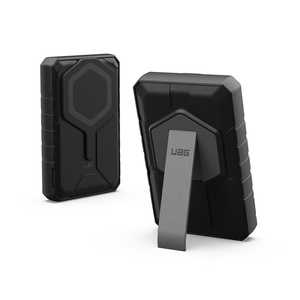 UAG 社製RUGGED 10K WIRELESS POWER BANK WITH STAND(ブラック/グレイ) UAG-WPB-01-BK/GY UAG 社製RUGGED 10K WIRELESS POWER BANK WITH STAND(ブラック/グレイ) UAG-WPB-01-BK/GY