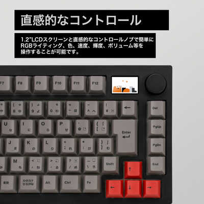 Barocco Mistel MD750 JIS(日本語配列) Mistel MD750 Delight JIS 無線 / 有線 キーボード 75% 日本語配列 茶