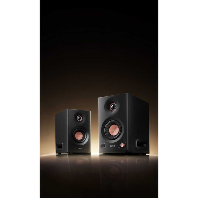EDIFIER EDIFIER Edifier製 2.0モニタースピーカーシステム MR5(ブラック) ［ハイレゾ対応 / 2本］ ED-MR5-BK ED-MR5-BK