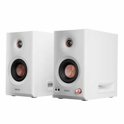 EDIFIER Edifier製 2.0モニタースピーカーシステム MR5(ホワイト