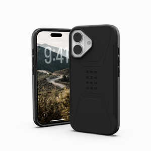 UAG iPhone 17p MagSafeΉ CIVILIAN(ubN) UAG-IPH25MB-CMS-BK