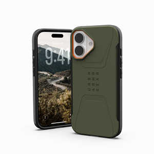 UAG iPhone 17p MagSafeΉ CIVILIAN(I[u/IW) UAG-IPH25MB-CMS-O/O