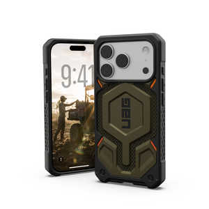UAG iPhone 17 Pro用 MagSafe対応 MONARCH PRO KEVLAR(ケブラーエレメントグリーン) UAG-IPH25MA-PMS-KG UAG iPhone 17 Pro用 MagSafe対応 MONARCH PRO KEVLAR(ケブラーエレメントグリーン) UAG-IPH25MA-PMS-KG