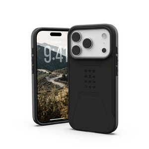 UAG iPhone 17 Pro用 MagSafe対応 CIVILIAN(ブラック) UAG-IPH25MA-CMS-BK UAG iPhone 17 Pro用 MagSafe対応 CIVILIAN(ブラック) UAG-IPH25MA-CMS-BK
