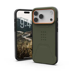 UAG iPhone 17 Pro Maxp MagSafeΉ CIVILIAN(I[u/IW) UAG-IPH25LA-CMS-O/O