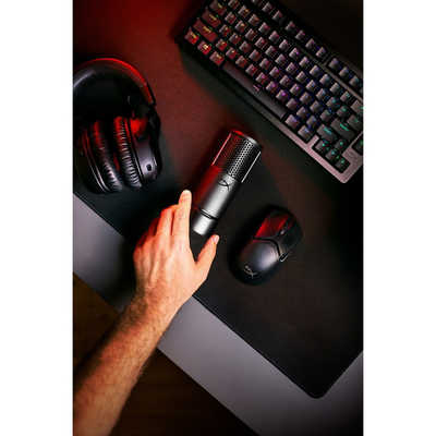 HYPERX HyperX SoloCast 2コンデンサーマイク USBマイク HXR-AR0A0AA