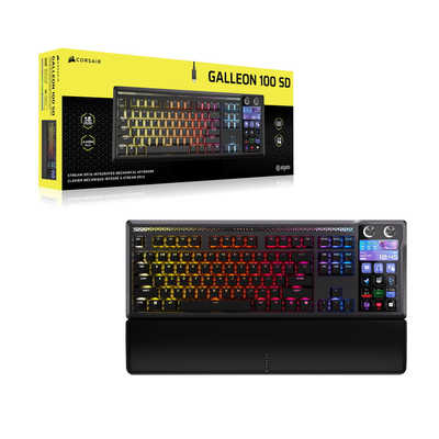 コルセア CORSAIR ゲーミングキーボード GALLEON 100 SD Stream Deck