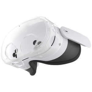 UAG �� Meta Quest 3S�p PLYO�P�[�X(�N���A) �N���A UAG-MQ3S-Y-CL