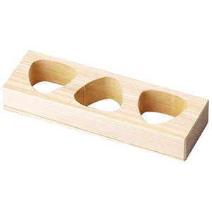 ヤマコー 用美 業務用 桧・ミニおにぎり抜型 3穴 yamaco06313 YAMACO06313