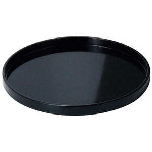 ヤマコー 用美 業務用 木製わっぱ丸トレイ(カシュー黒塗)φ21 yamaco17356 YAMACO17356