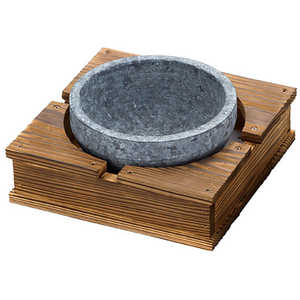 ヤマコー 用美 業務用 焼杉・石焼ビビンバ用木台 小(φ18cm用) yamaco20252 YAMACO20252