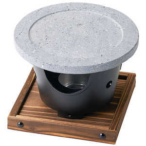 ヤマコー 用美 業務用 遠赤・石焼きプレート(丸) yamaco21176 YAMACO21176