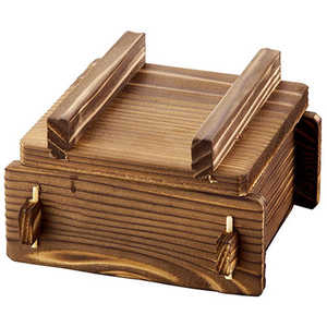 ヤマコー 用美 業務用 焼杉 角蒸ミニセイロセット(小) yamaco21187 YAMACO21187