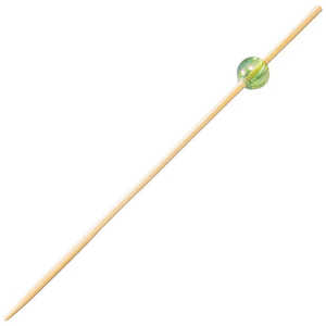 ヤマコー 用美 業務用 ビーズ串9cm 緑 (50本入) yamaco21604 YAMACO21604