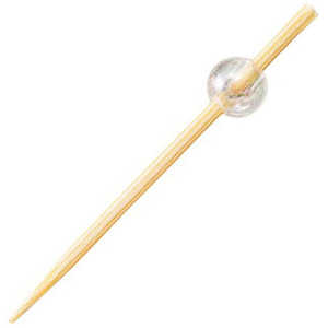 ヤマコー 用美 業務用 ビーズ串 5cm クリアー(50本入)yamaco21617 YAMACO21617
