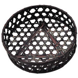 ヤマコー 用美 業務用 溜塗オードブル篭 9寸 yamaco22591 YAMACO22591