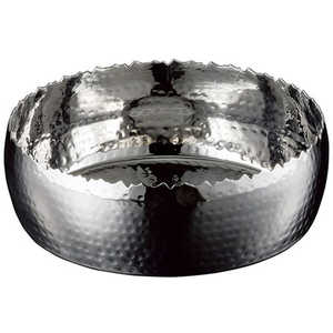 ヤマコー 用美 業務用 ステンレス槌目 浅型盛鉢 中 yamaco23980 YAMACO23980