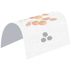 ヤマコー 用美 業務用 ドーム掛紙 柿 (100枚入) yamaco65389 YAMACO65389