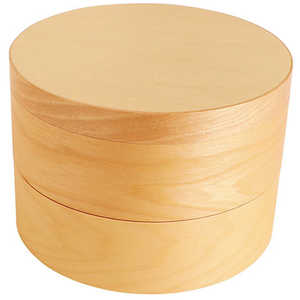 ヤマコー てまひま工房 弁当箱 電子レンジ対応 2段 わっぱ弁当 yamaco78939 YAMACO78939