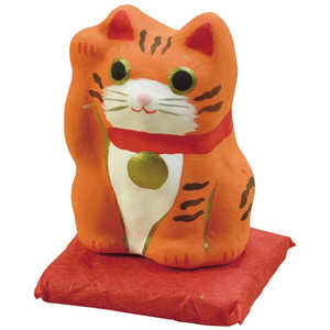 ヤマコー てまひま工房 置き物 招き猫 まめまねき チャトラ YAMACO89601 ヤマコー てまひま工房 置き物 招き猫 まめまねき チャトラ YAMACO89601