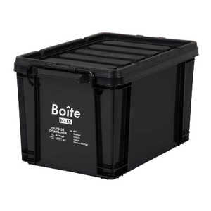 ベストコ コンテナボックス 収納 M ハイ 24L ブラック Boite MA4101 ベストコ コンテナボックス 収納 M ハイ 24L ブラック Boite MA4101