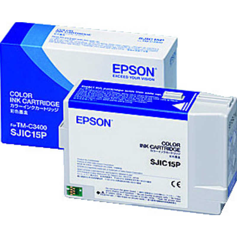 エプソン　EPSON エプソン　EPSON (純正)インクカートリッジ(3色) SJIC15P SJIC15P