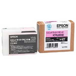 エプソン　EPSON インクカｰトリッジ ICVLM48