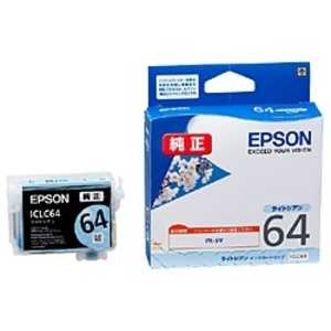 エプソン　EPSON インクカｰトリッジ ICLC64