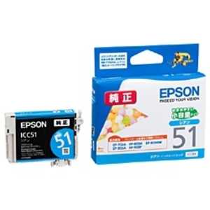 ＜コジマ＞ エプソン EPSON インクカートリッジ ICC51画像