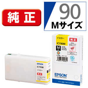 エプソン　EPSON インクカｰトリッジ ICY90M (イエロｰ)