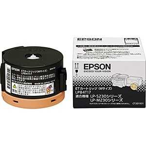 エプソン　EPSON ｢純正｣ETカートリッジ(ブラック･Mサイズ) LPB4T17