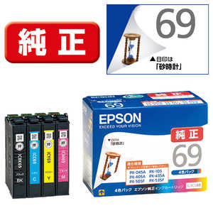 エプソン　EPSON インクカｰトリッジ IC4CL69