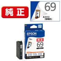 エプソン EPSON 純正プリンターインク 標準 ブラック ICBK69 (ブラック
